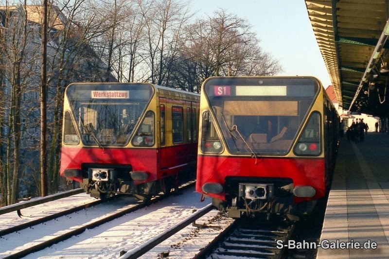 Baureihe 480 in Oranienburg im März 2000 - S-Bahn-Galerie.de Baureihe 480 in Oranienburg im März 2000 - S-Bahn-Galerie.de