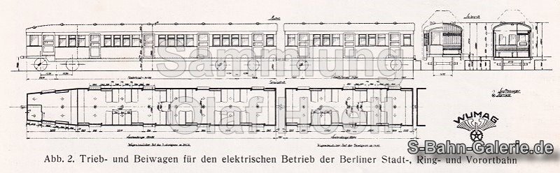 Baureihe ET 169 - Bauart Bernau - WUMAG - S-Bahn Berlin Baureihe ET 169 - Bauart Bernau - WUMAG - S-Bahn Berlin