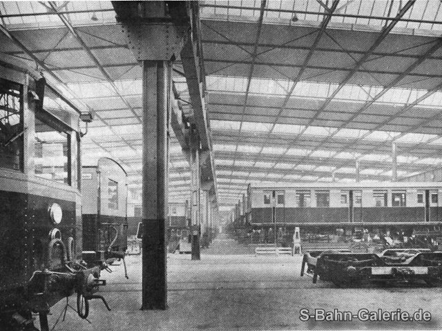 Montage der Stadtbahnwagen - Sammlung Olaf Hoell Montage der Stadtbahnwagen - Sammlung Olaf Hoell