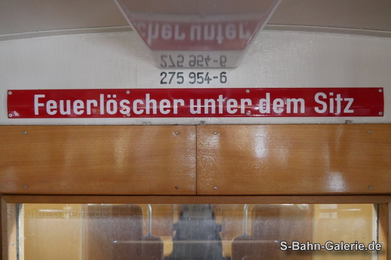Beiwagen 275 954 (Bauart Wannsee) am 25.05.2024 in Erkner - S-Bahn-Galerie.de Beiwagen 275 954 (Bauart Wannsee) am 25.05.2024 in Erkner - S-Bahn-Galerie.de
