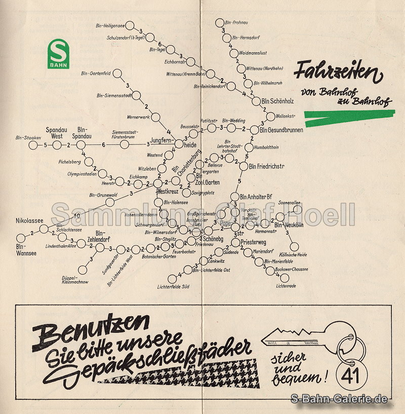 Netzplan der S-Bahn Berlin von 1967 - S-Bahn-Galerie.de Netzplan der S-Bahn Berlin von 1967 - S-Bahn-Galerie.de