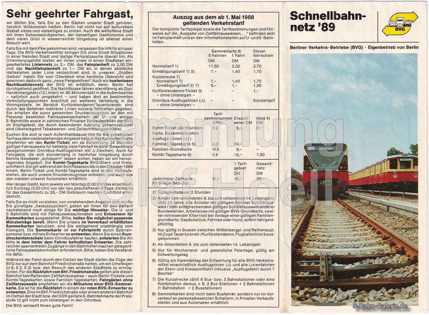 Netzplan der S-Bahn Berlin vom April 1989 - S-Bahn-Galerie.de Netzplan der S-Bahn Berlin vom April 1989 - S-Bahn-Galerie.de